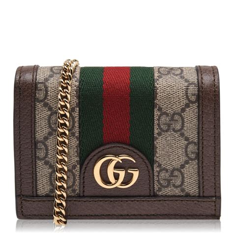 gucci ophidia bifold wallet|gucci ophidia wallet on chain.